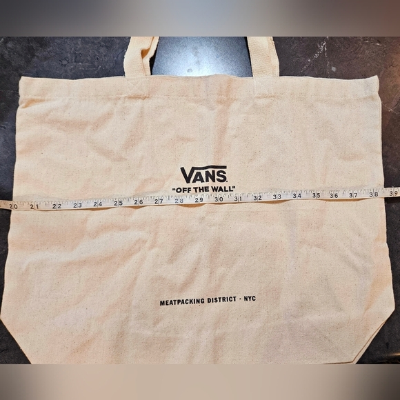 XL Vans Tote Travel Storage Bag Off The Wall Meatpacking District NYC Handbag - Picture 10 of 11